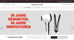 Desktop Screenshot of de.remington-europe.com